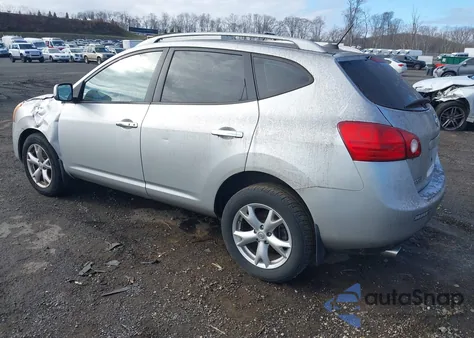 2010 Nissan Rogue Sl из США, поврежденный, VIN JN8AS5MT8AW018149